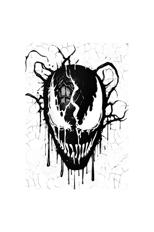 Venom Black A3 Poster